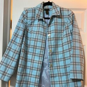 Checkered Blazer